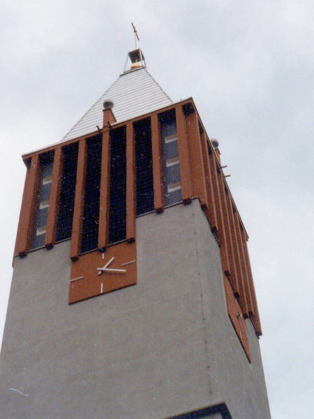 Punta del campanile Kircht. Vilpian